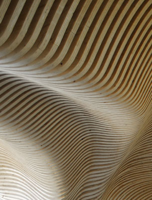 Subtle Digital Form + Sustainable Timber + CNC Milling - Boston MA